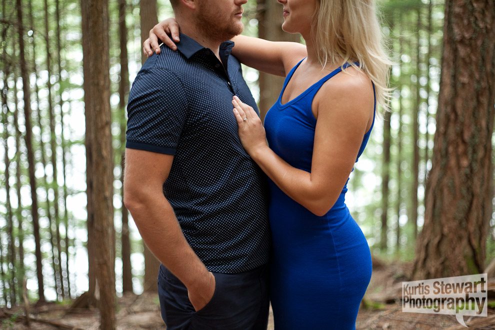 Whistler Engagement Photoshoot in the Forest